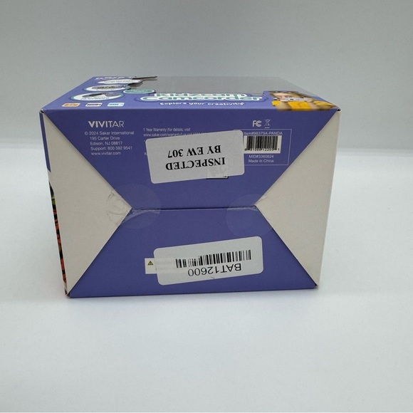 KIDStech Purple Learning Camera Toy with Child-Friendly Design - Picture 5 of 6